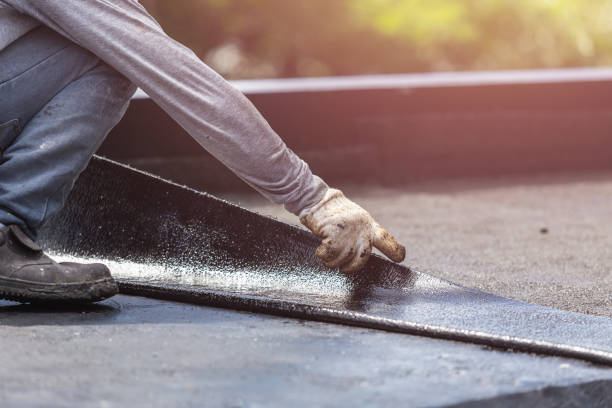 Professional Foundation Crack Repair technician working in Lignum, VA